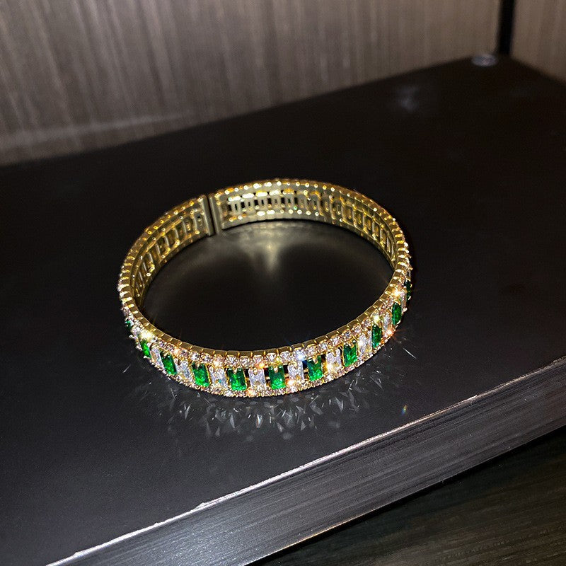 Wholesale Diamond Inlaid Metal Bracelets